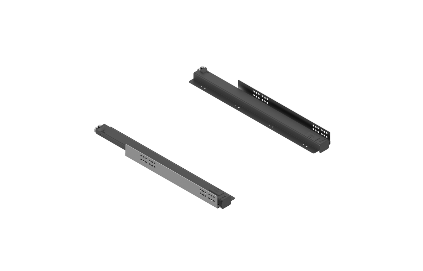 Guides for a pullout shelf (shelf) UTS420870